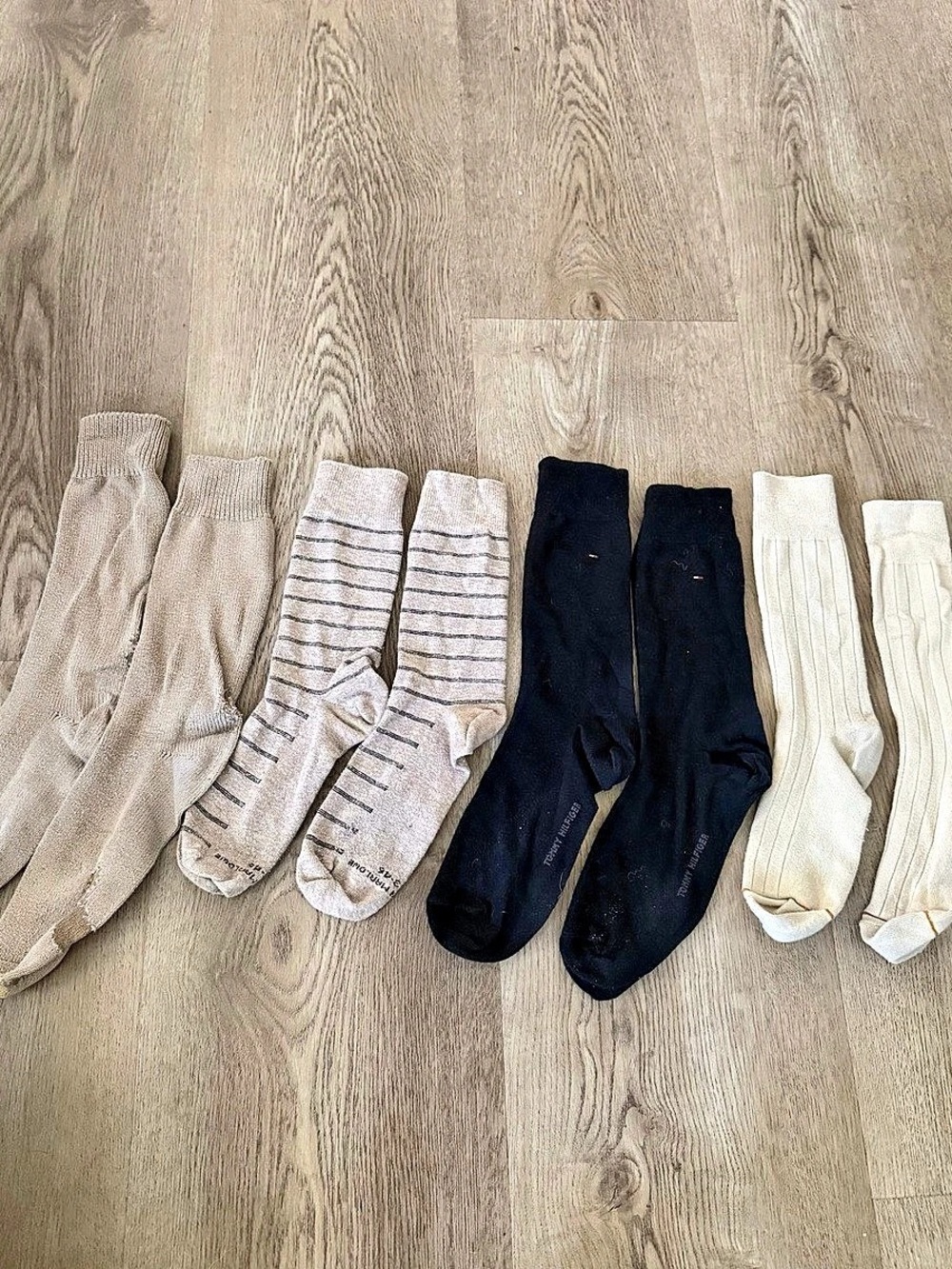 Mens Worn Sock Bundle- (4) pairs